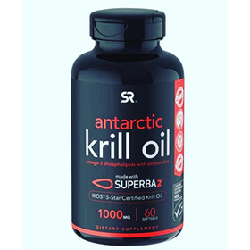 Aceite De Krill Antártico 1000 Gr Organico Certificado Usa