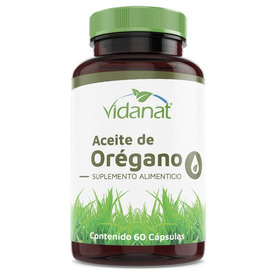 Aceite De Oregano  Auxiliar Cólicos Menstruales 100caps.