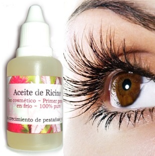 Aceite De Ricino Puro 30 Ml Crecimiento De Pestañas Y Cejas ...