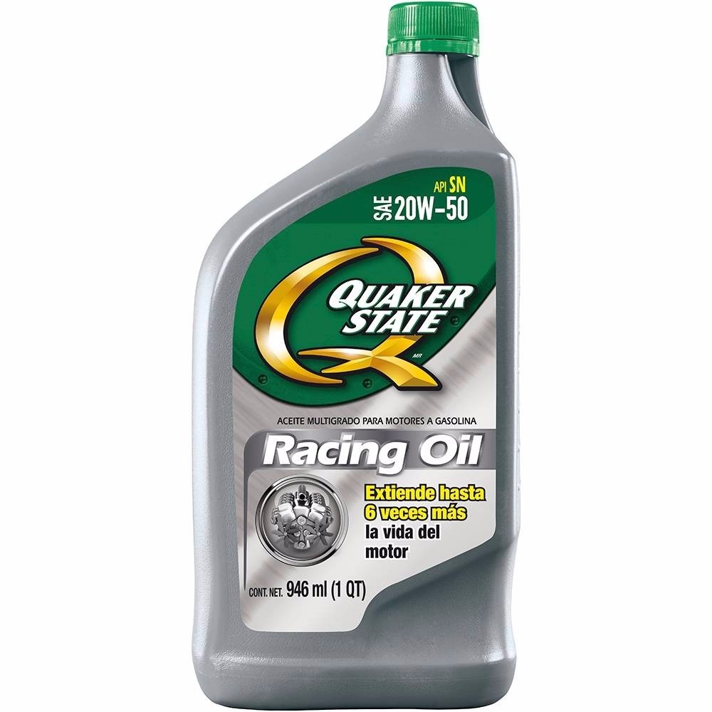 Aceite Quaker State Racing Multigrado Sae 20w50 946ml - $ 89.00 en