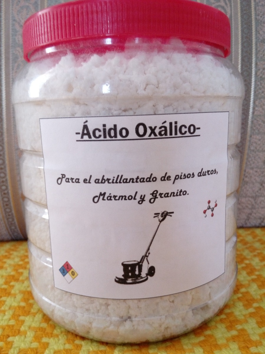 Acido oxalico para pulir pisos