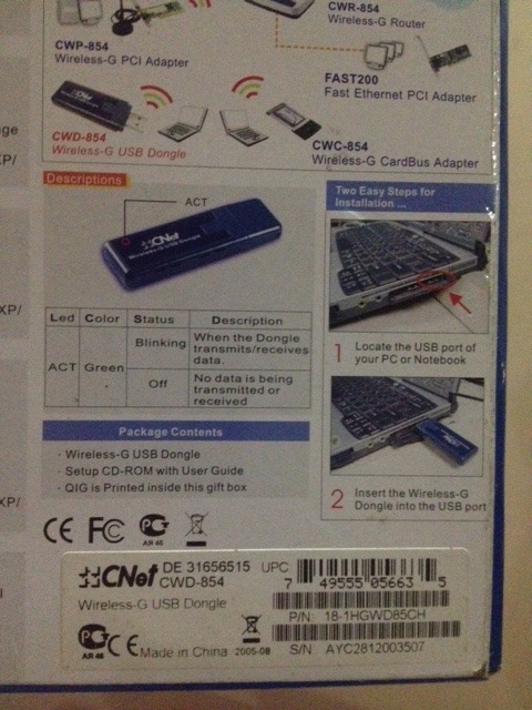 NEW DRIVER: CNET CWD 854 USB CNET CWD 854 USB WINDOWS 8 DRIVER