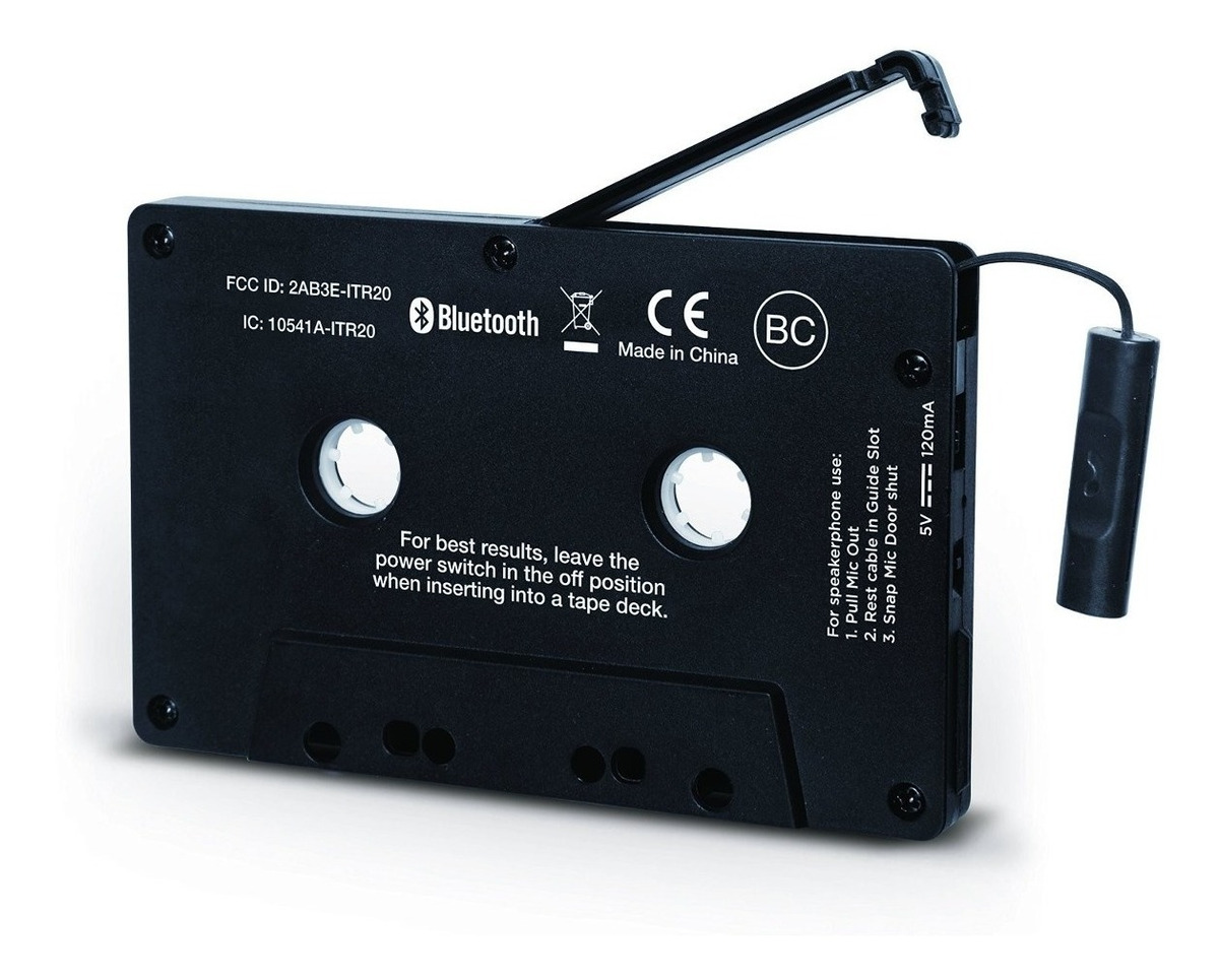 Adaptador Receptor Ion Audio Cassette Bluetooth 2,050.05 en Mercado
