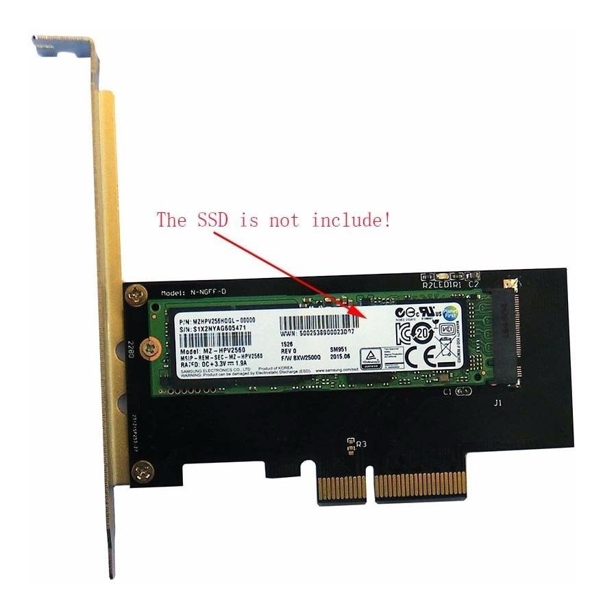 Adaptador Ssd M2 Pcie M2 Nvme Placa Conversor Express - R 5700