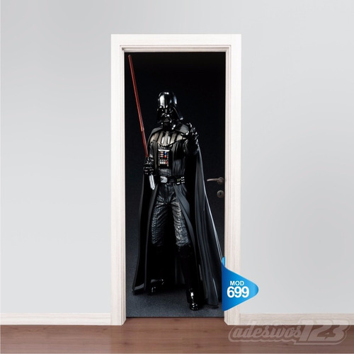 Adesivo 123 Porta Cinema Star Wars Darth Vader Mod 699 R$ 69,99 em Mercado Livre Adesivo Parede Dente De Leão ~ Adesivo 123 Porta Cinema Star Wars Darth Vader Mod 699 R$ 69,99 em Mercado Livre