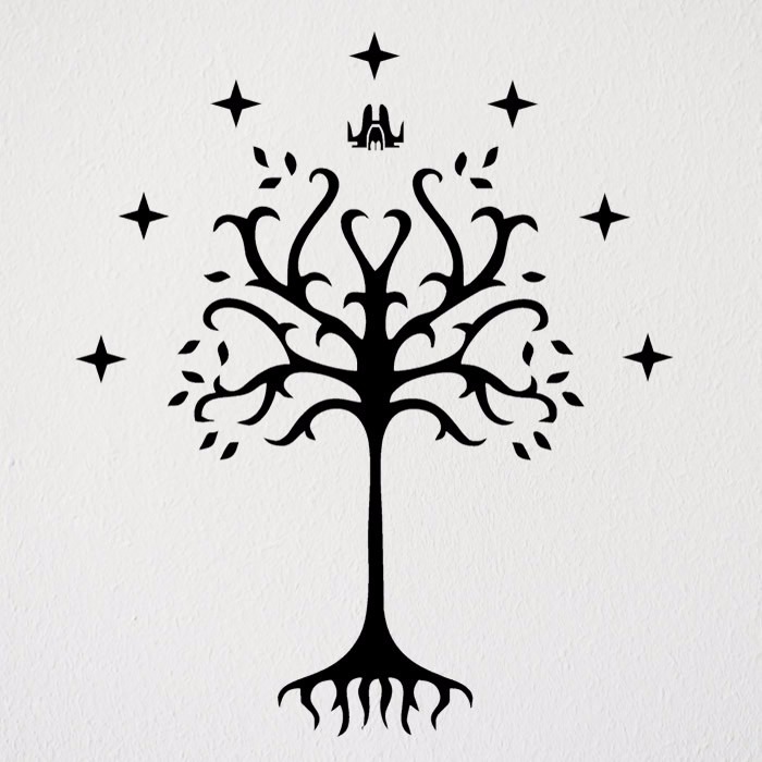 Free Printable White Tree Of Gondor Wallpaper - positive quotes