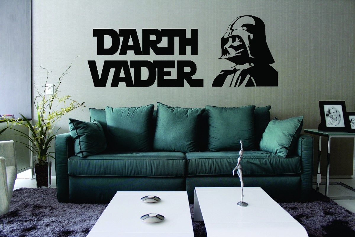 Adesivo De Parede Geeks Filme Star Wars Darth Vader R$ 39,99 em Mercado Livre Aparador Cocina Estrecho ~ Adesivo De Parede Geeks Filme Star Wars Darth Vader R$ 39,99 em Mercado Livre