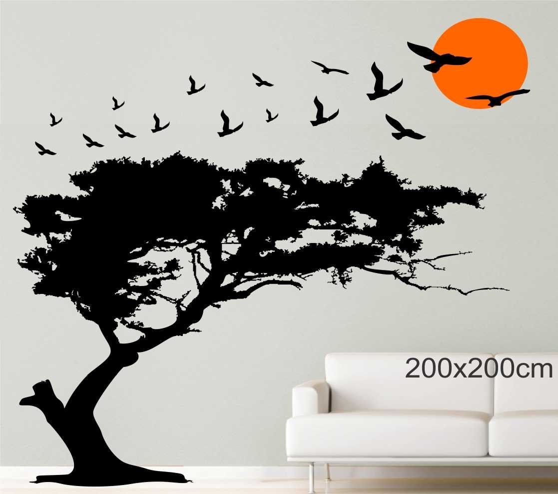 Adesivo De Parede Para Sala Novidades Arvores Flores Armario Para Cozinha Casas Bahia ~ Adesivo De Parede Para Sala Novidades Arvores Flores