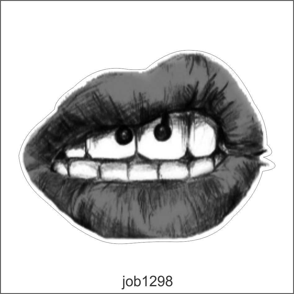 Adesivo Decorativo De Parede Boca Com Piercing Preta Job1298 R$ 64,99 em Mercado Livre Adesivo Reposição Hormonal Feminino ~ Adesivo Decorativo De Parede Boca Com Piercing Preta Job1298 R$ 64,99 em Mercado Livre