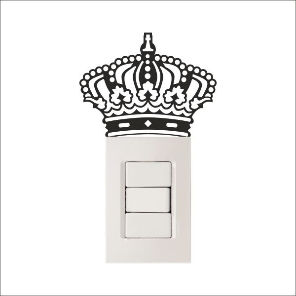 Adesivo Decorativo De Tomada interruptor Coroa Fosco 12×9,6 R$ 5,00 em Mercado Livre Adesivo De Parede Nuvens ~ Adesivo Decorativo De Tomada interruptor Coroa Fosco 12×9,6 R$ 5,00 em Mercado Livre