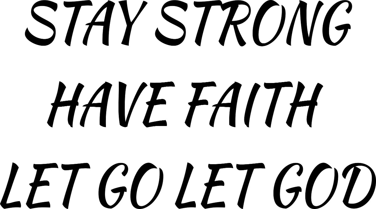Adesivo Decorativo Frases Inglês Demi Faith Stay Strong R 35