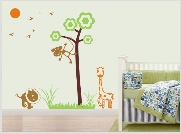Adesivo Decorativo Parede Infantil Quarto Beb u00eaÁrvore Zoo R$ 54,90 em Mercado Livre Armario Plastico Rimax ~ Adesivo Decorativo Parede Infantil Quarto Beb u00eaÁrvore Zoo R$ 54,90 em Mercado Livre