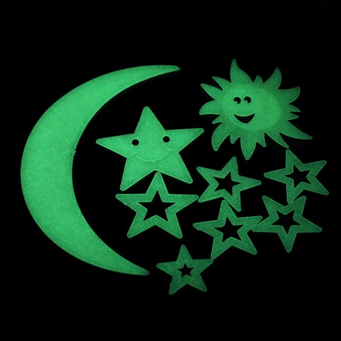 Adesivo Fluorescente Neon Lua Sol Estrela R$ 11,90 em Mercado Livre Armario Segunda Mano Mallorca ~ Adesivo Fluorescente Neon Lua Sol Estrela R$ 11,90 em Mercado Livre