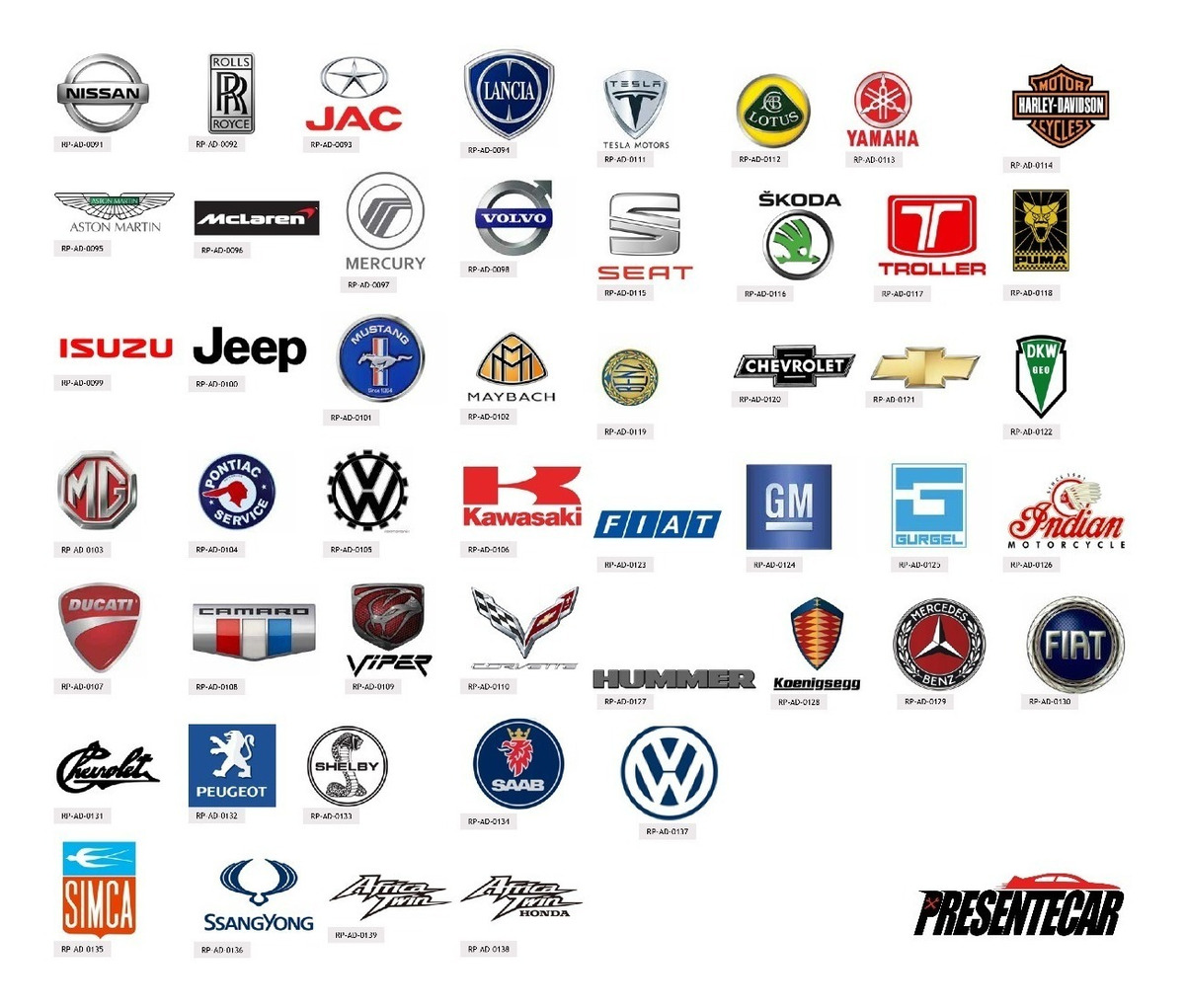 List 98+ Pictures Todas Las Marcas De Autos Con Nombres Y Logos Excellent