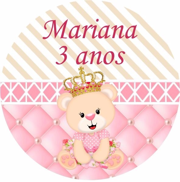 Adesivo P Latinha 30 Und Ursinha Princesa Coroa Chá De Beb u00ea R$ 12,00 em Mercado Livre Adesivo Para Moto Frases ~ Adesivo P Latinha 30 Und Ursinha Princesa Coroa Chá De Beb u00ea R$ 12,00 em Mercado Livre