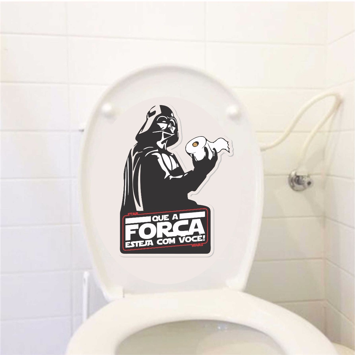 Adesivo Parede Banheiro Vaso Sanitário Darth Vader Star Wars R$ 19,99 em Mercado Livre Adesivo Para Moto Frases ~ Adesivo Parede Banheiro Vaso Sanitário Darth Vader Star Wars R$ 19,99 em Mercado Livre