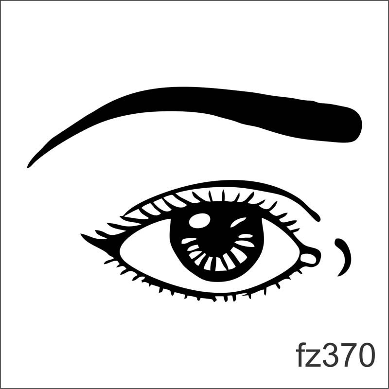 adesivo parede olho grande desenho caricatura fz370 r 85 29 em