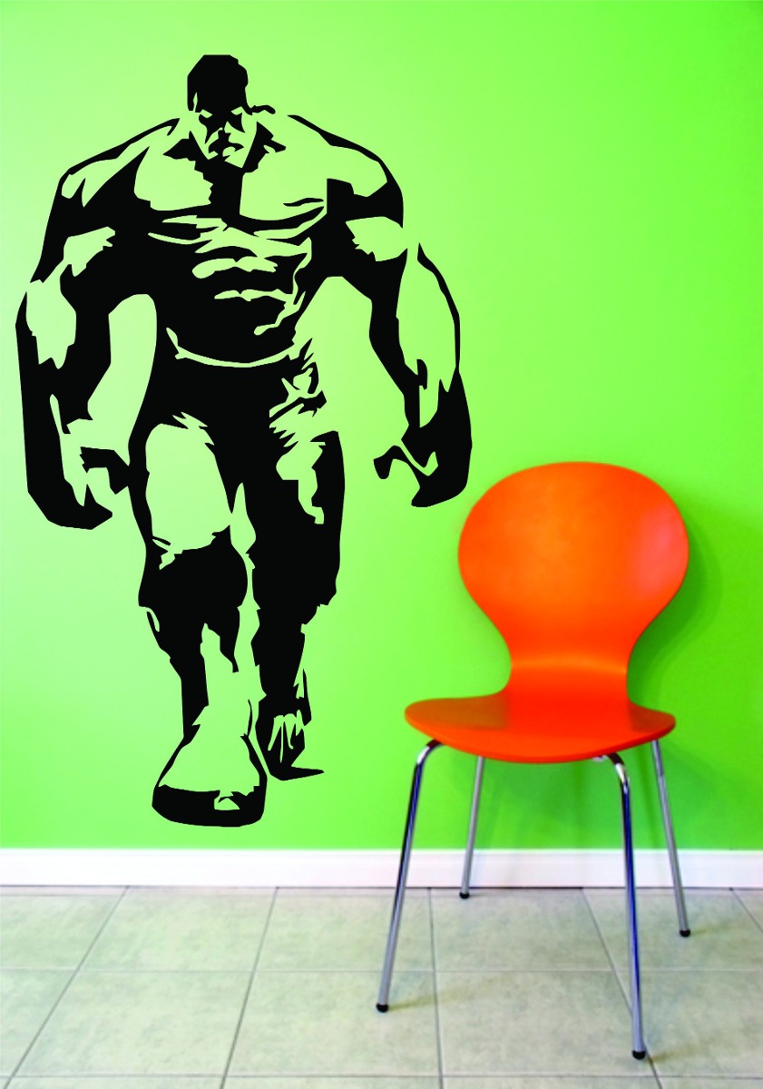 adesivo parede quarto infantil super heroi hulk vingadores r 29