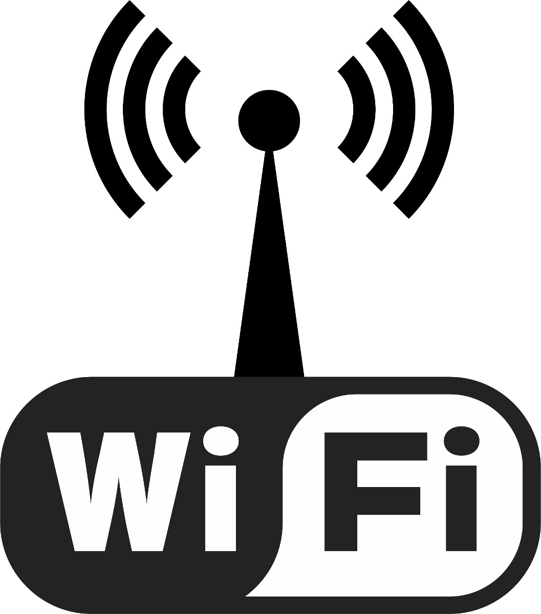 Adesivo Wifi 2 Peças Ônibus Carro Casa Parede Loja Colante Adesivo Wifi 2 Peças Ônibus Carro Casa Parede Loja Colante