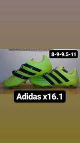 adidas x16  negras