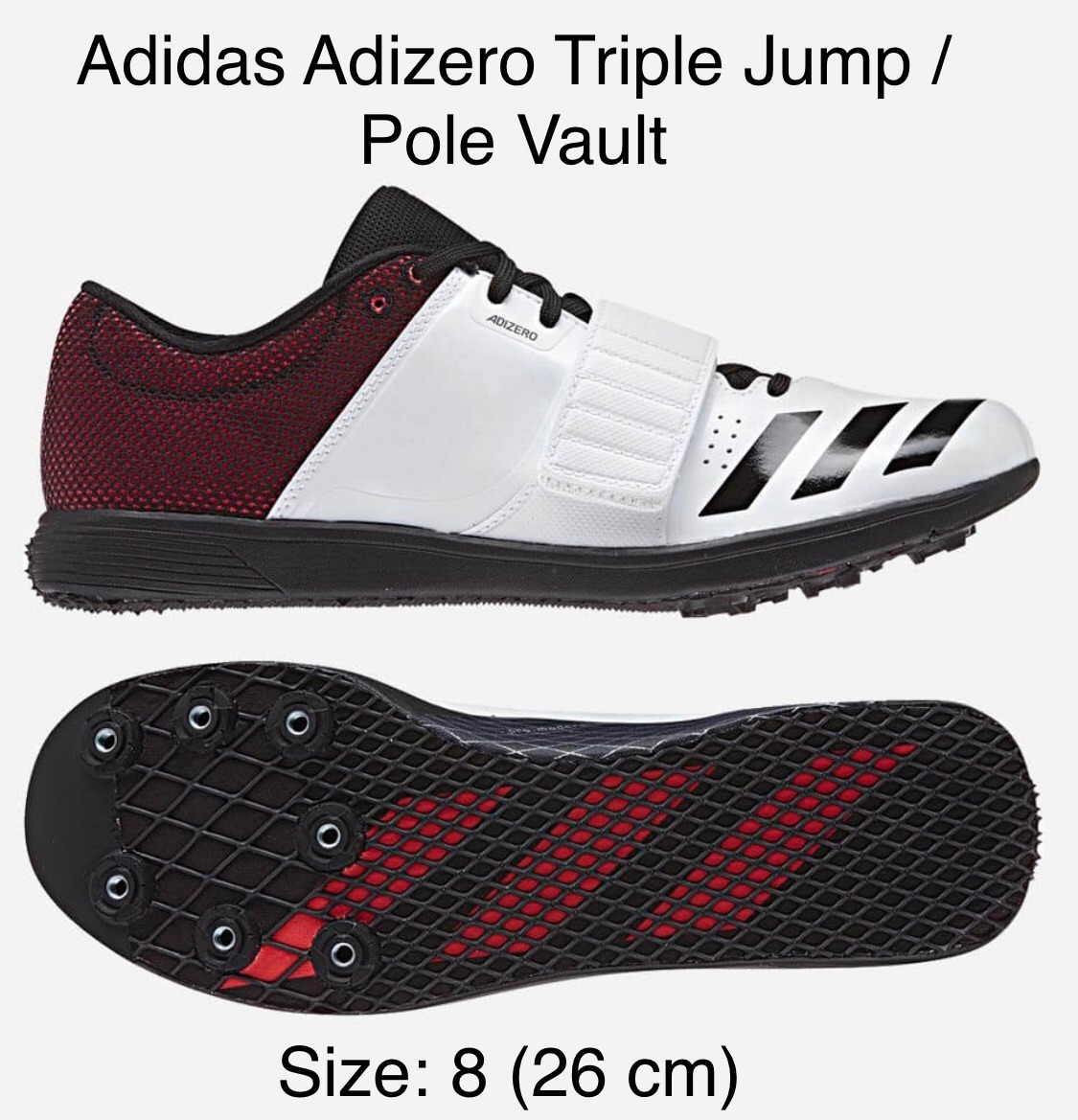 adidas Adizero Tj Salto Triplo Vara Sapatilhas De Atletismo - R$ 639,00 em Mercado Livre