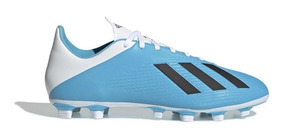 Botines Adidas Cesped Sintetico Celeste Deportes y Fitness adidas X 19.4 FxG J azul celeste | futbolmaniaKids