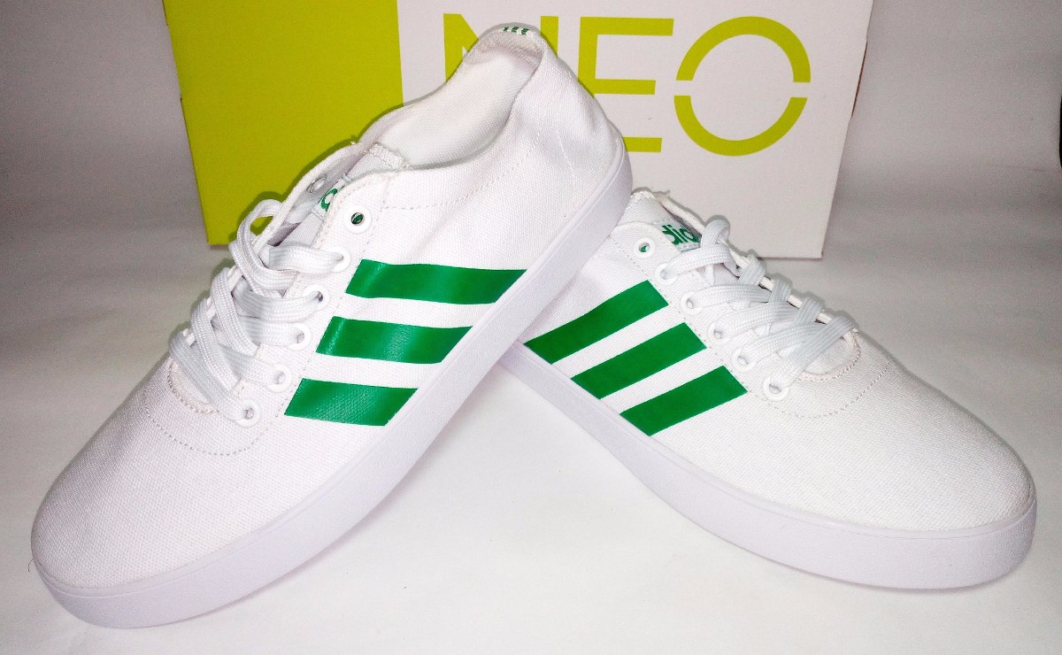 adidas neo verde and blanco