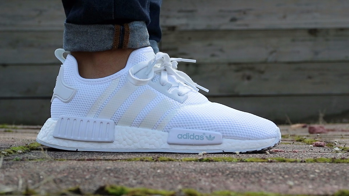 adidas Nmd Branco All White Pk Original - R$ 450,00 em Mercado Livre