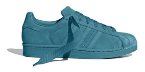 adidas zapatilla superstar azul marino