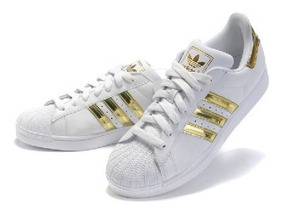 adidas superstar dorado