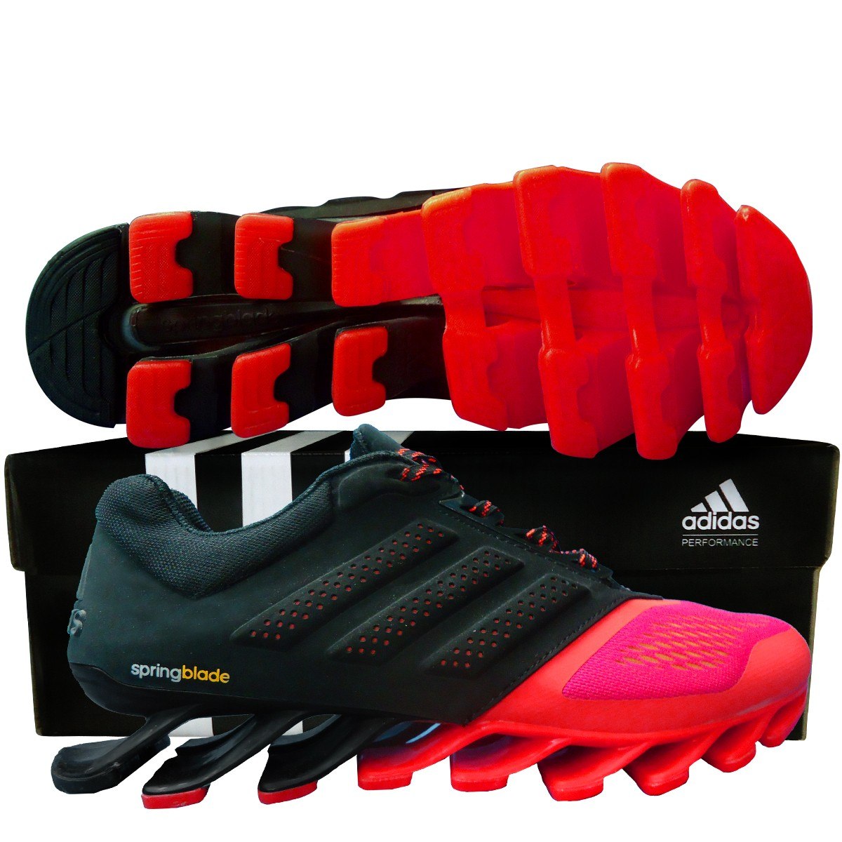 {keywor d} adidas springblade preto e rosa original