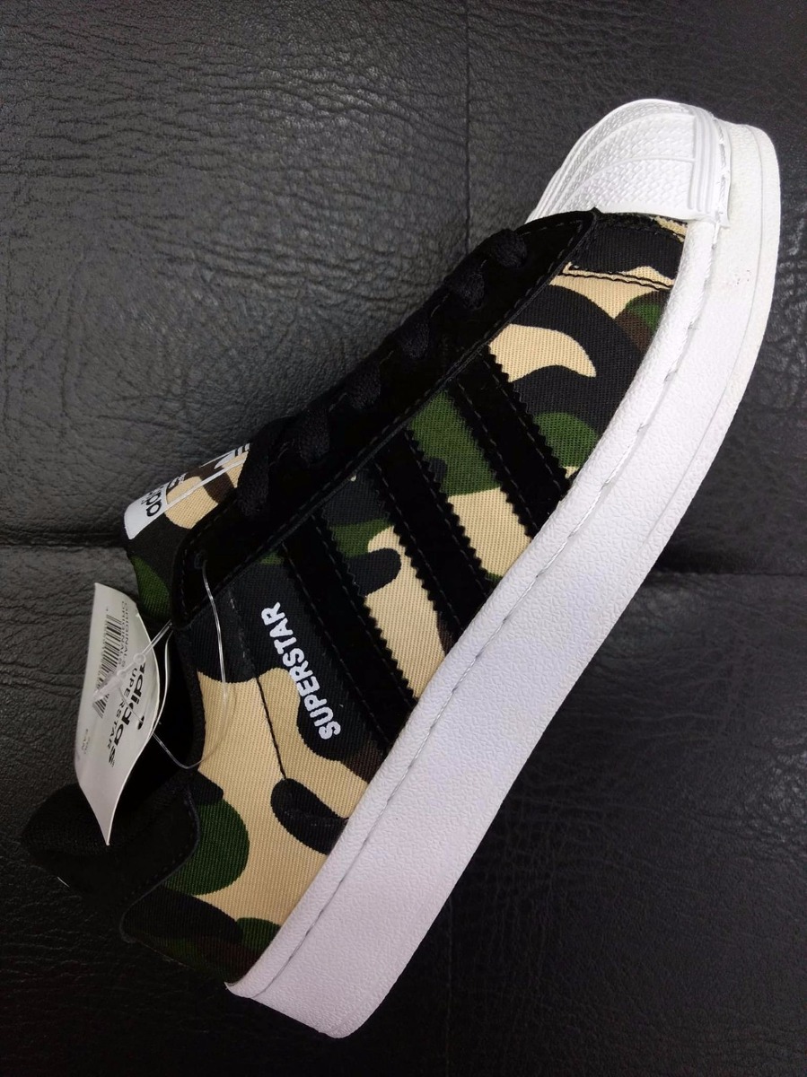 adidas superstar camufladas hombre