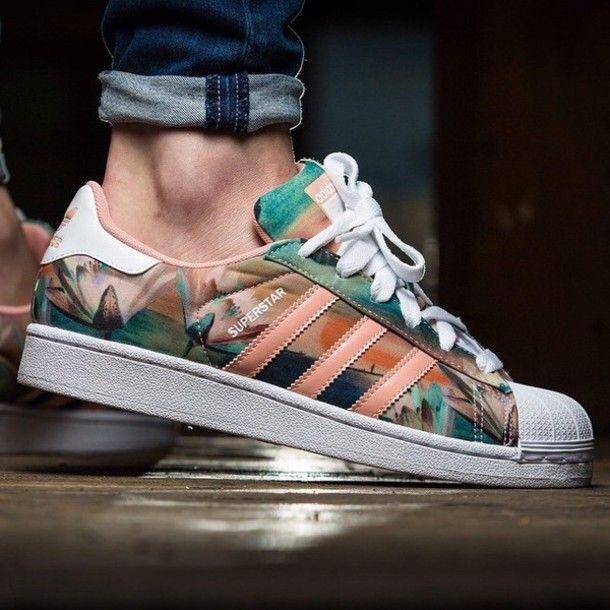 adidas superstar flores