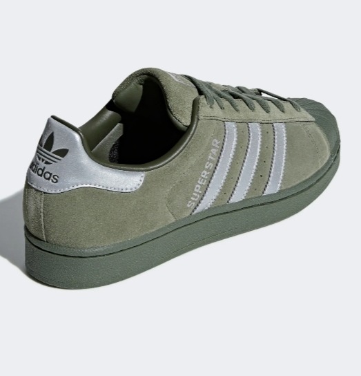 jf2021,adidas superstar verdes militar 