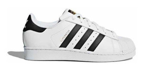 adidas concha blanco con negro