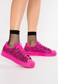 adidas superstar fucsia glitter