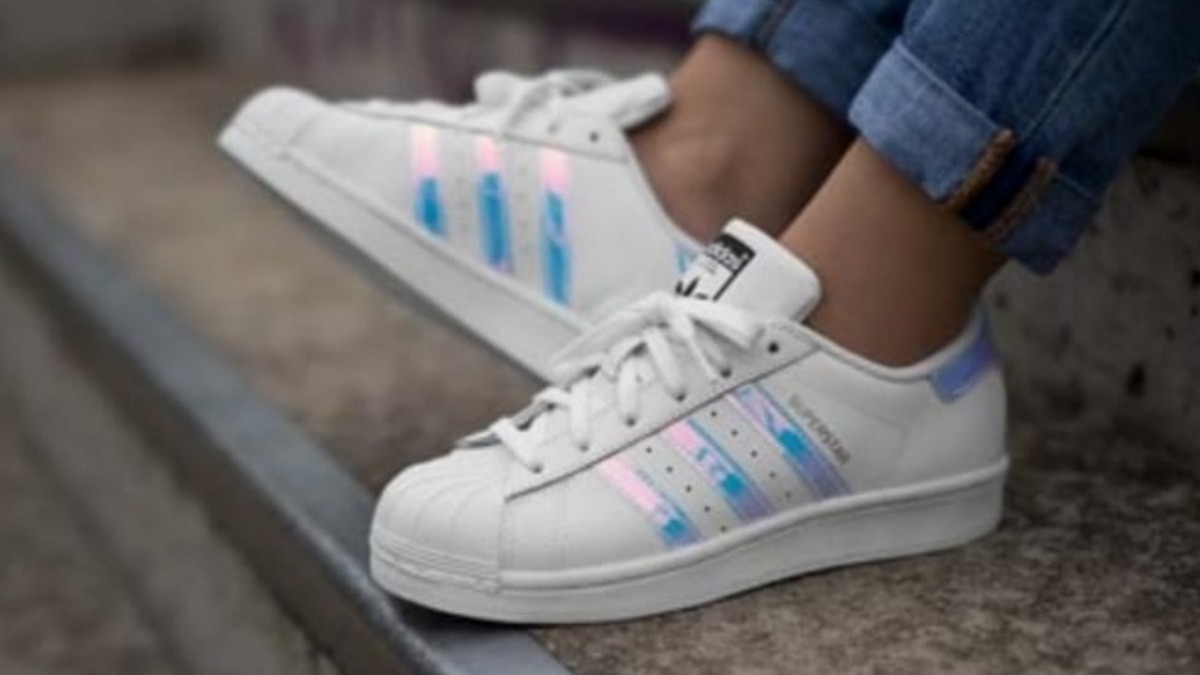 zapatillas adidas superstar tornasoladas