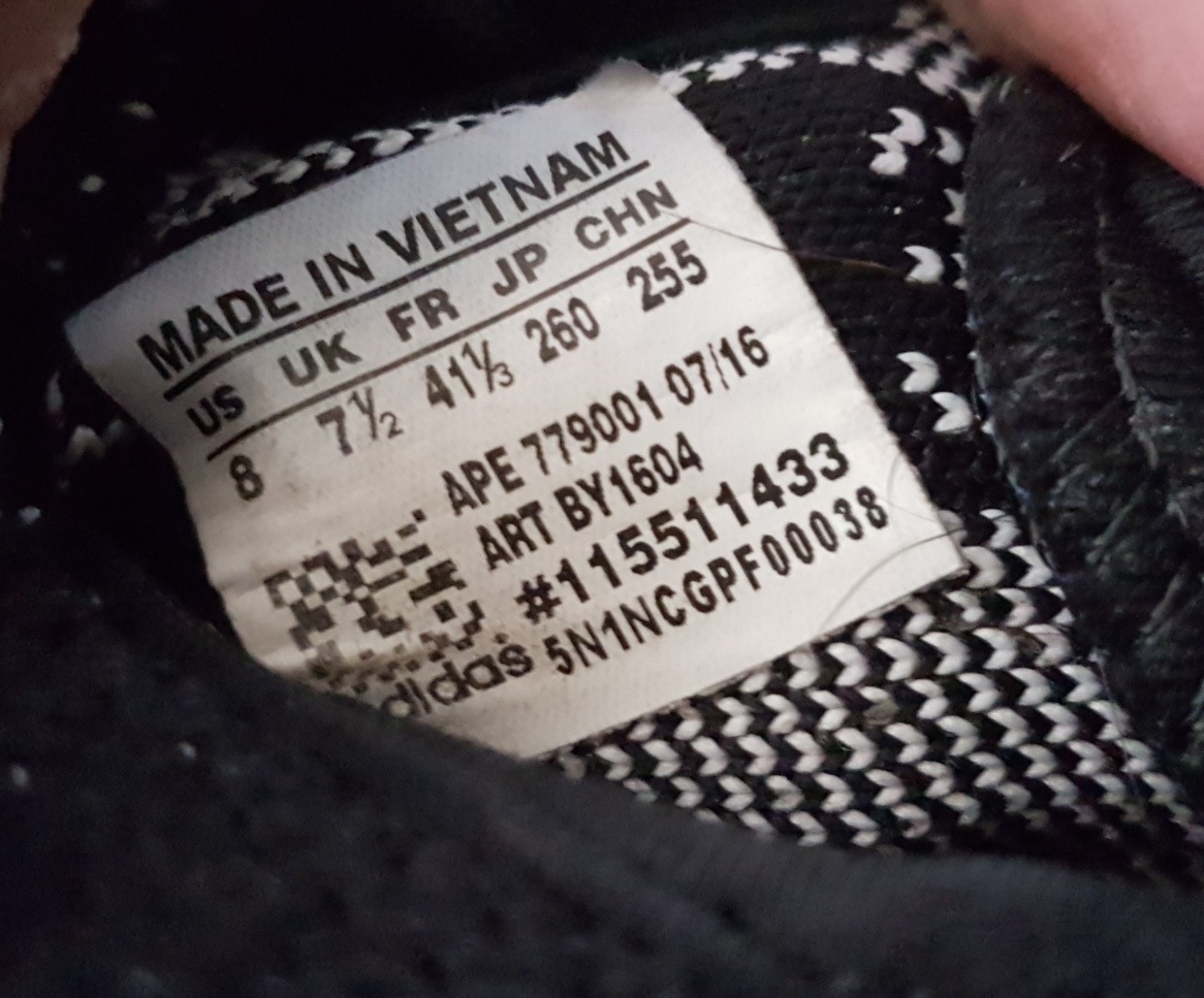 adidas yeezy boost 350 v2 made in vietnam