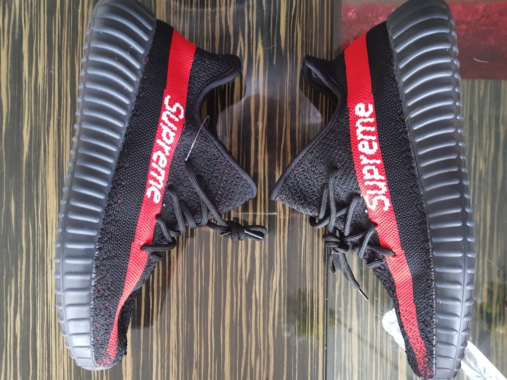 Yeezy Boost 750 x Supreme x Bathing Ape photoshop