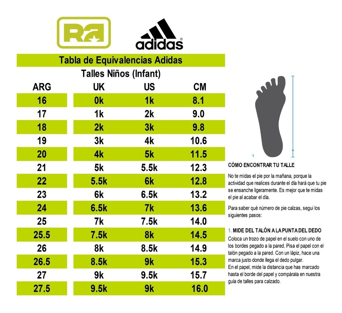 Prima saber dignidad Talla De Adidas Niño Hot Sale, GET 54% OFF, sportsregras.com