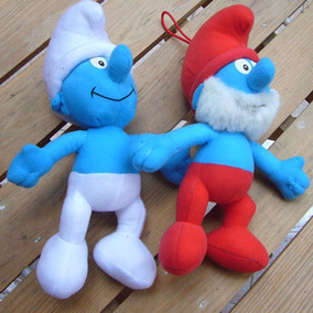 peluches de pitufos