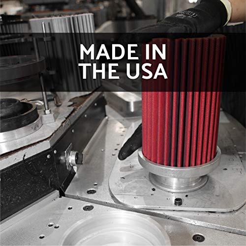 AEM 21-204DK Universal DryFlow Clamp-On Air Filter Round Tapered