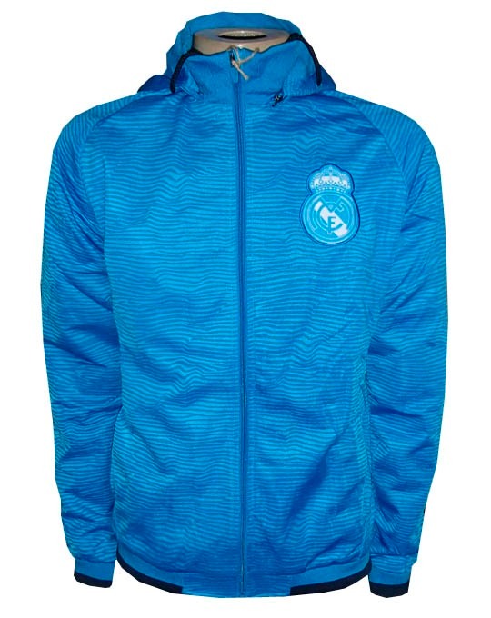 jaqueta real madrid azul