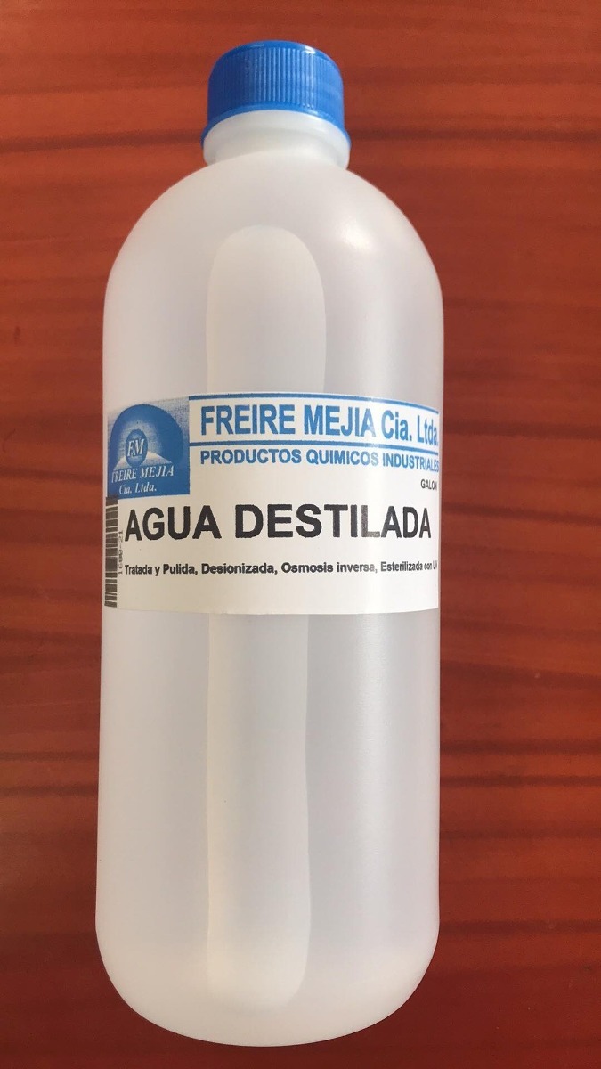 Agua Destilada Litro O Galón - U$S 1,50 en Mercado Libre Cuantos Mililitros Tiene Un Galon De Agua