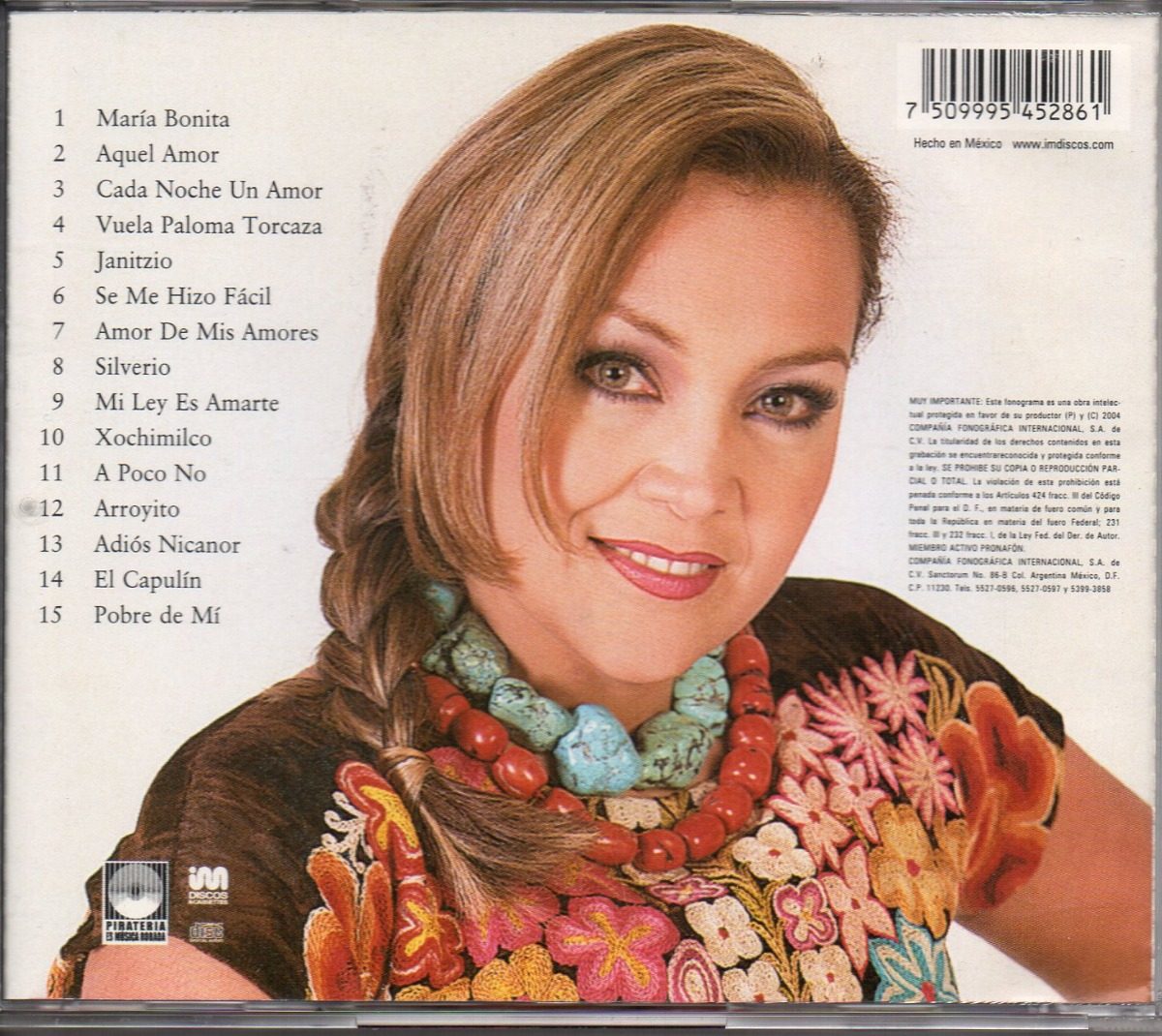 CD Aida cuevas -suite mexicana Aida-cuevas-suite-mexicana-de-agustin-lara-c-d-15-tracks-D_NQ_NP_855382-MLM27828934189_072018-F