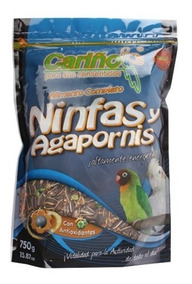 Para Agapornis Ninfas 750gr Aimento Y QdoWCxrBe