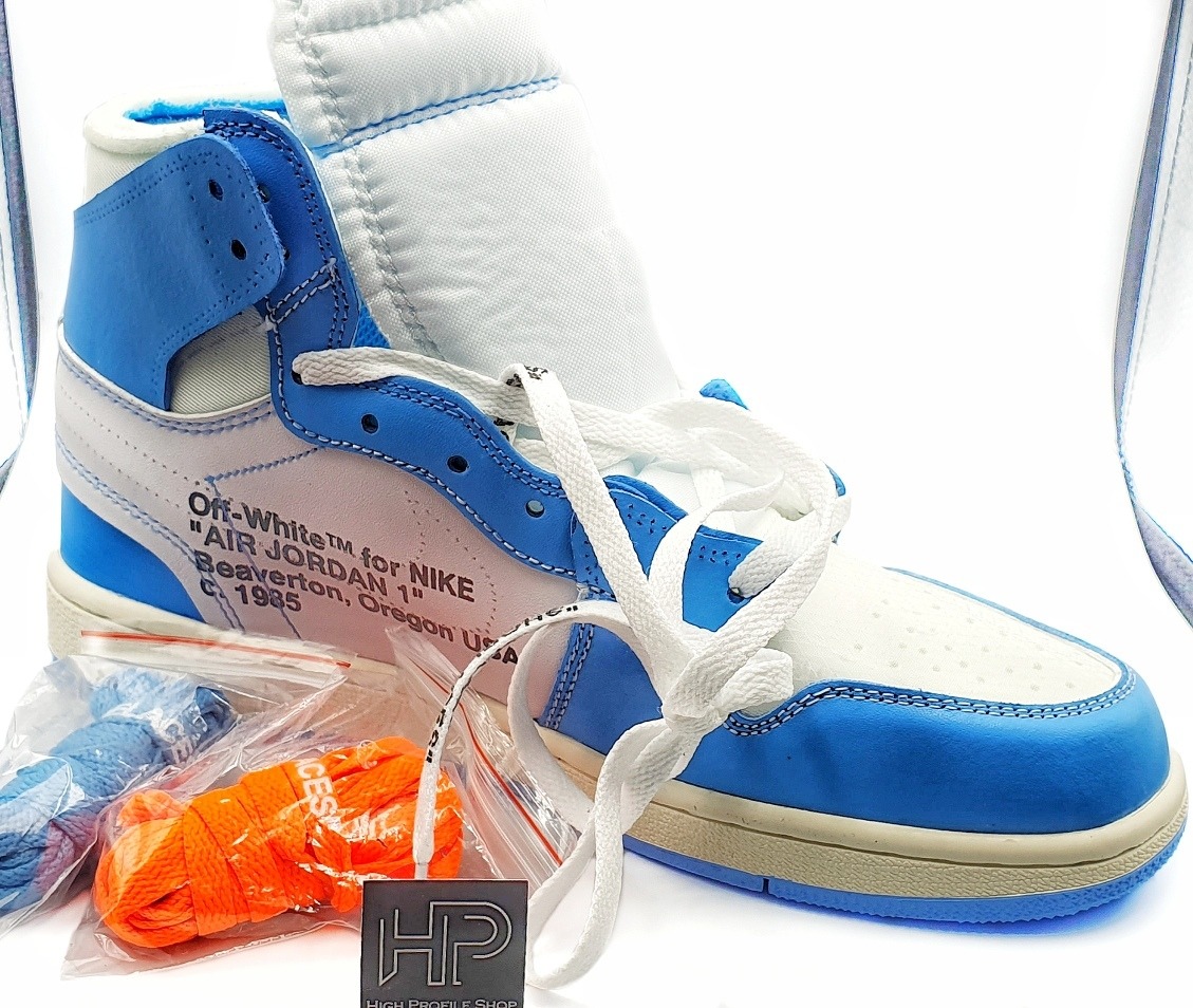 Air Jordan 1 Retro High Unc Blue Off White Air Jordan 1 Retro High Unc Blue Off White