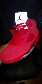 zapatillas jordan mujer rojas