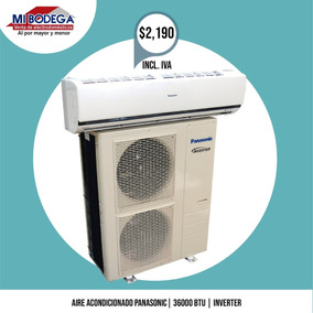 Aire Acondicionado Split Inverter Panasonic 24000 Btu Premium Azul Panafoto