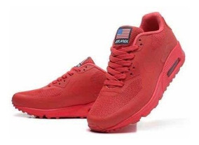 zapatillas nike air max rojas mujer